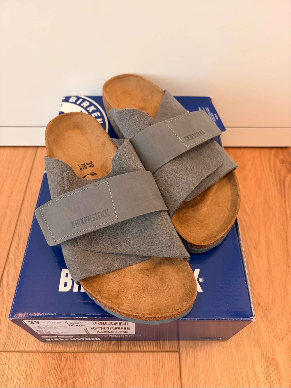 NWB Birkenstock Kyoto Sandal Basalt Gray